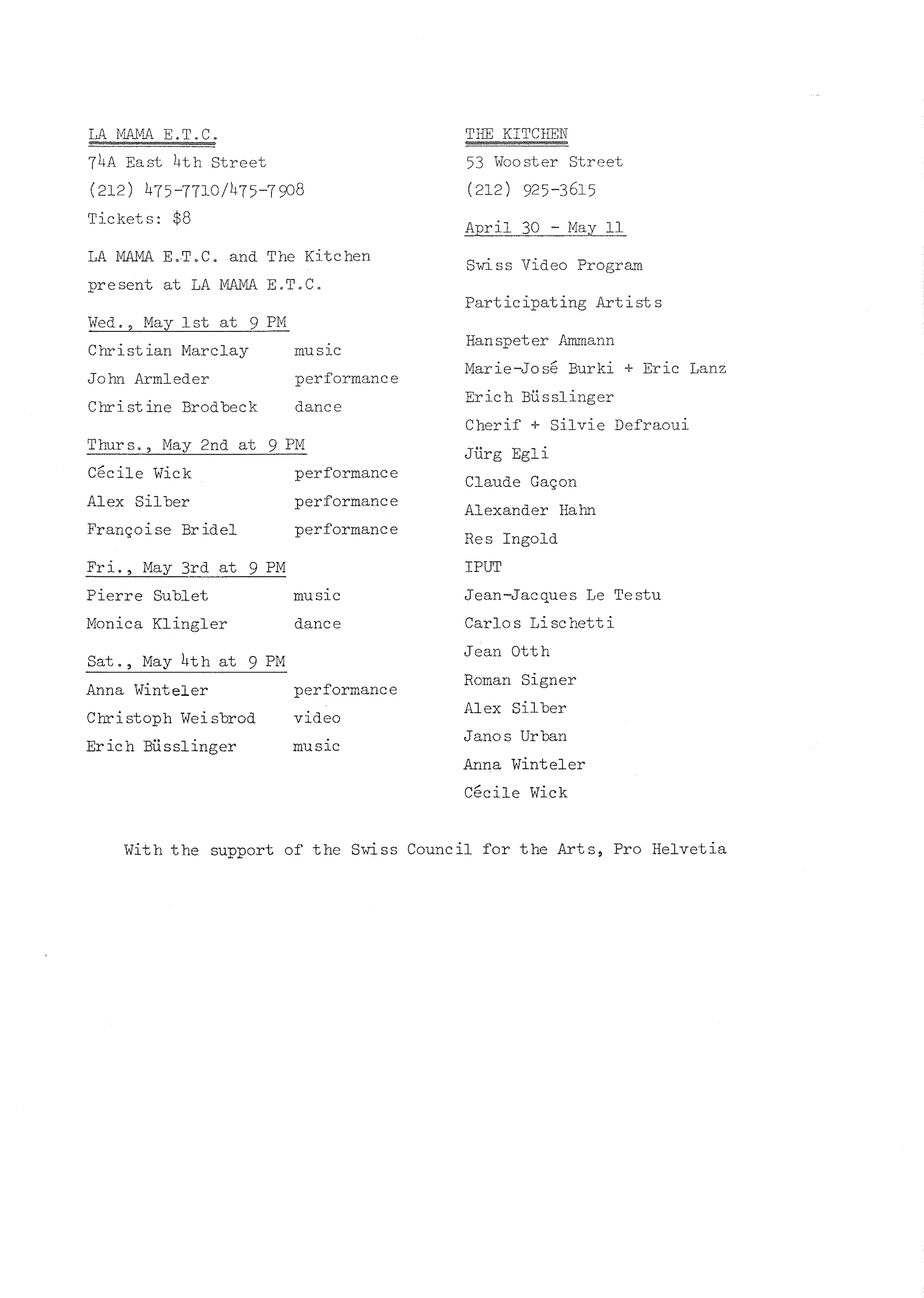 1985: FRI.ART made in Switzerland image