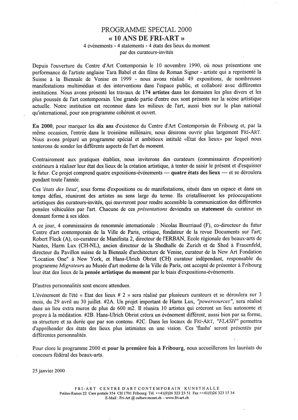 Relational aesthetics at Friart image