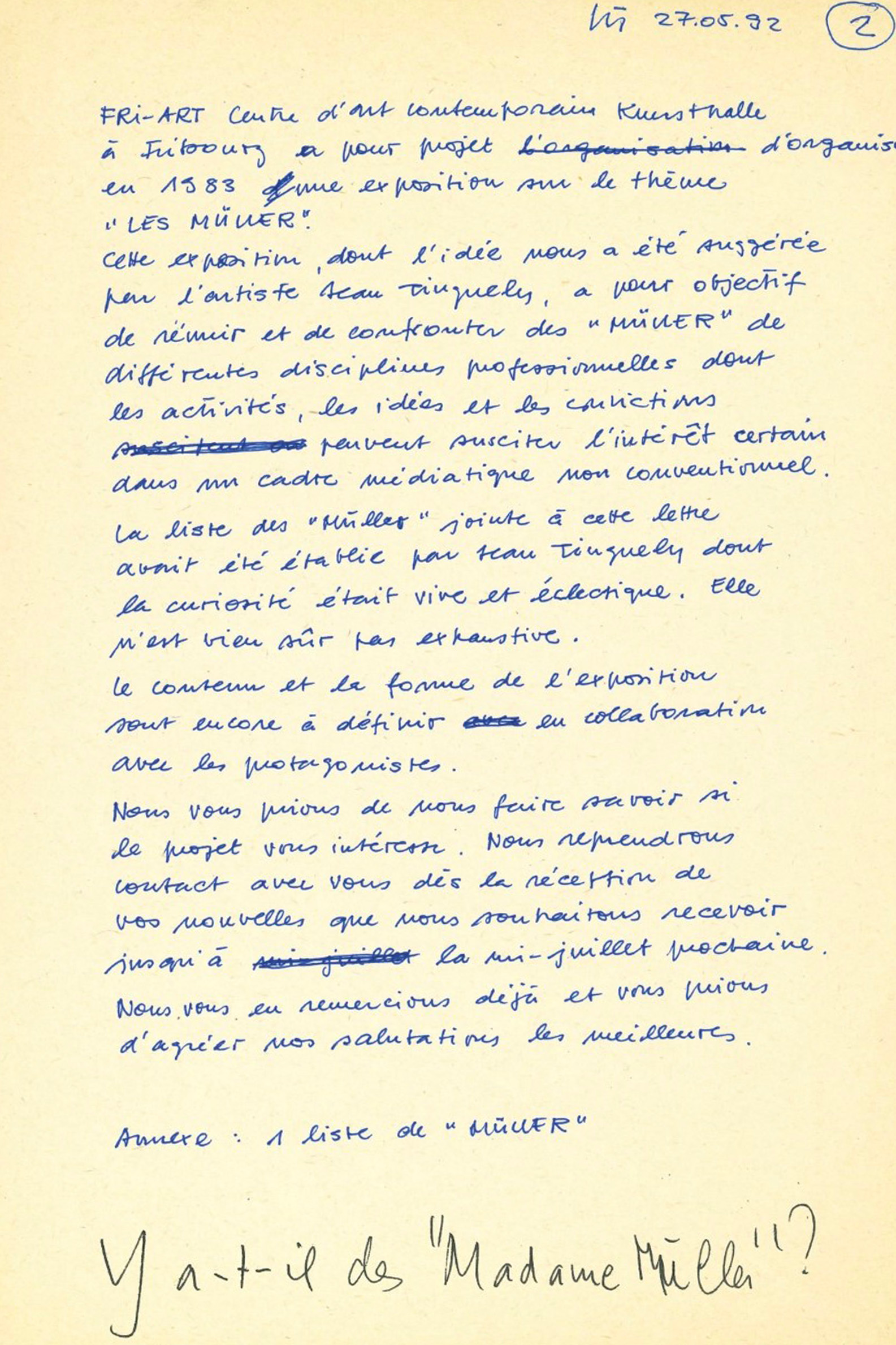 Les Müller, a Tinguely style inventory image