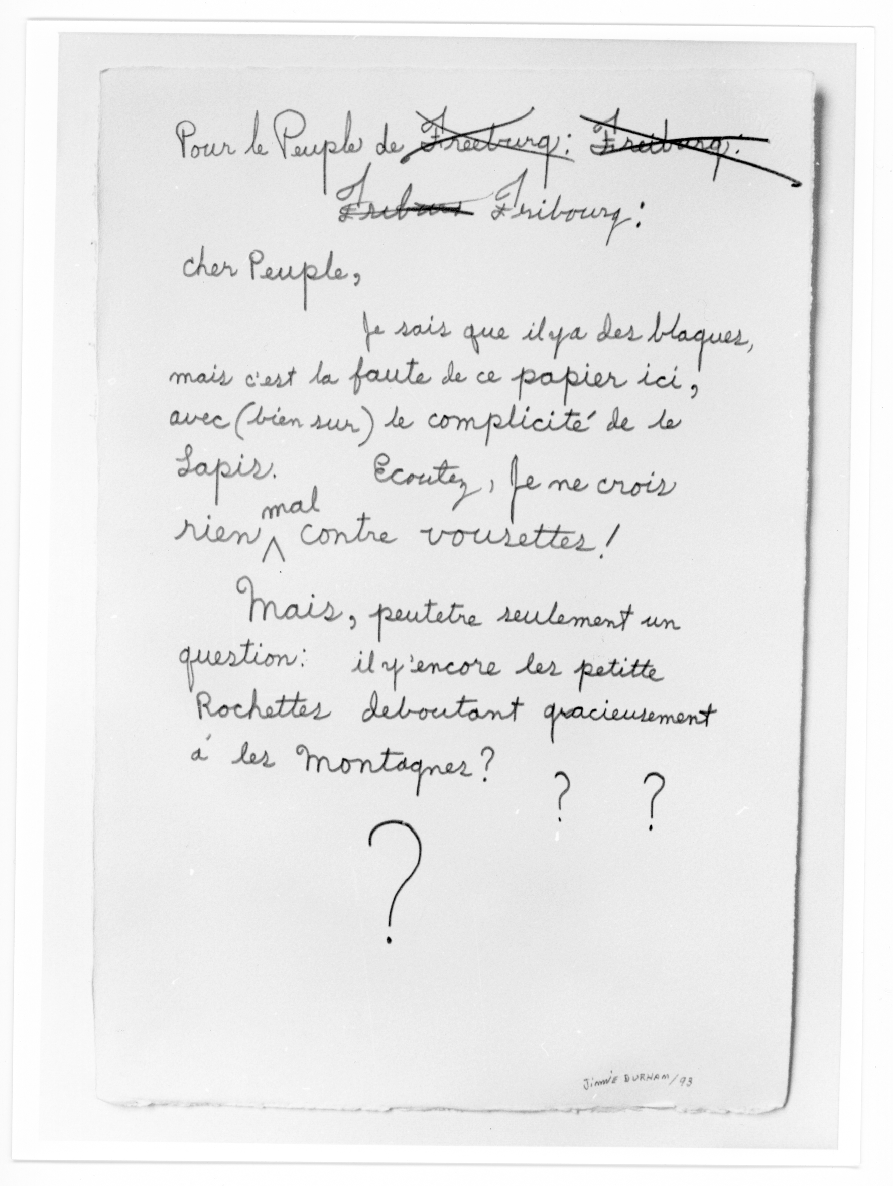 Michel Ritter et lʼart des années 1990 à Friart image