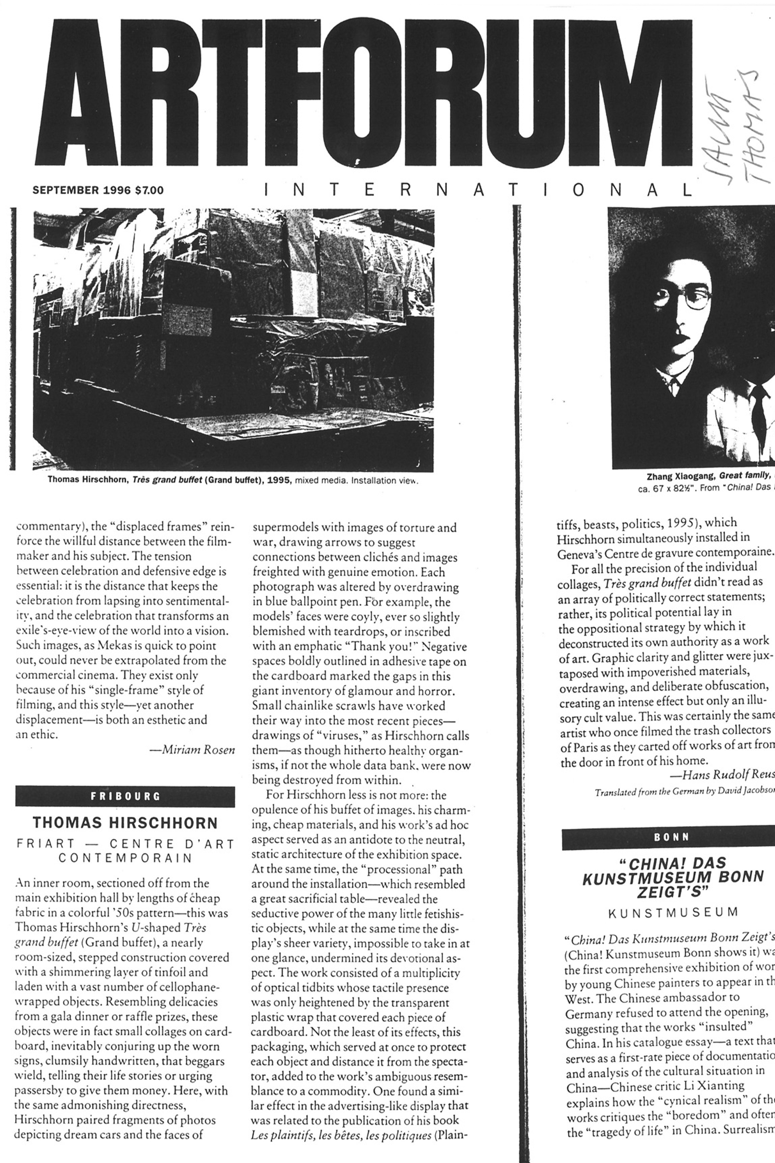 Thomas Hirschhorn image