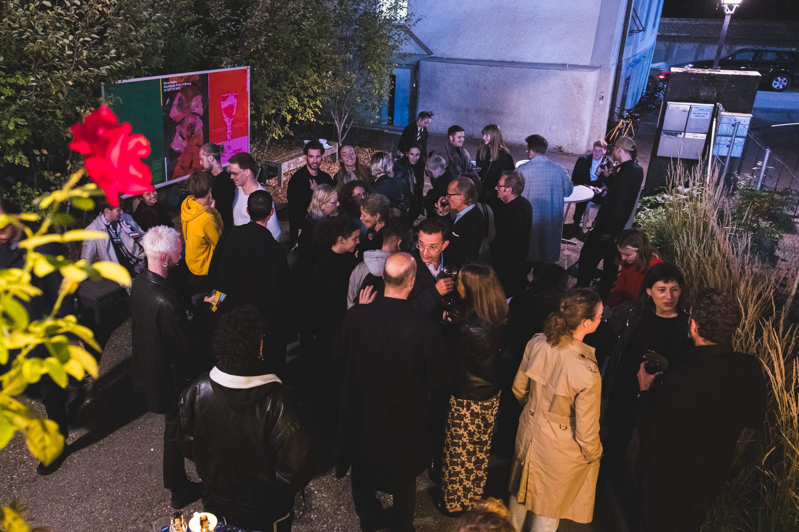 Vernissage Nora Kapfer Monika E Kazi image