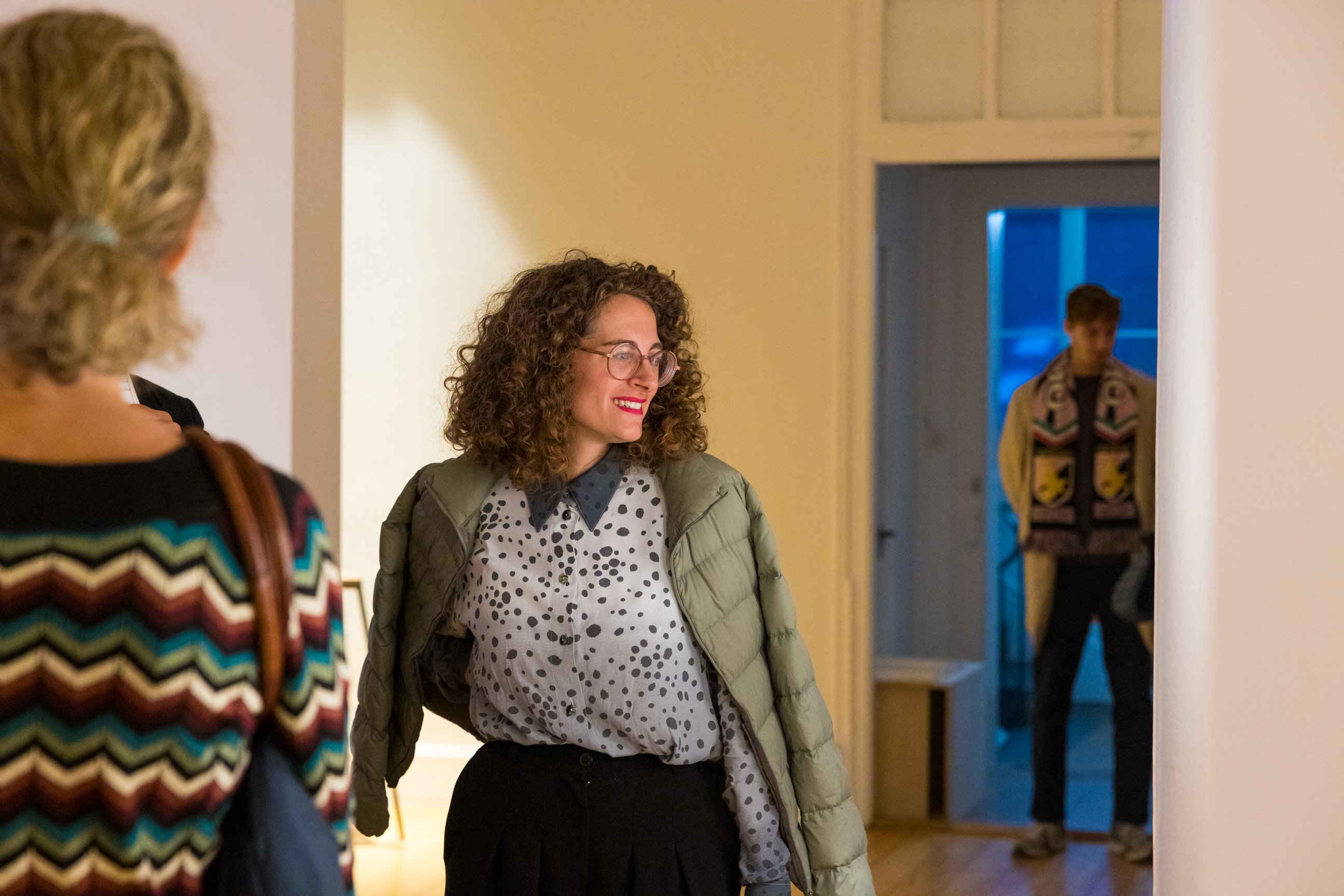 Vernissage Nora Kapfer Monika E Kazi image