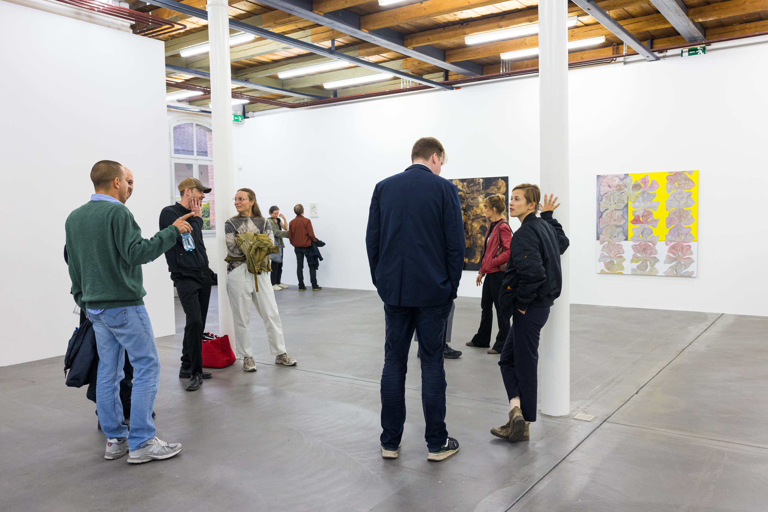 Vernissage Nora Kapfer Monika E Kazi image