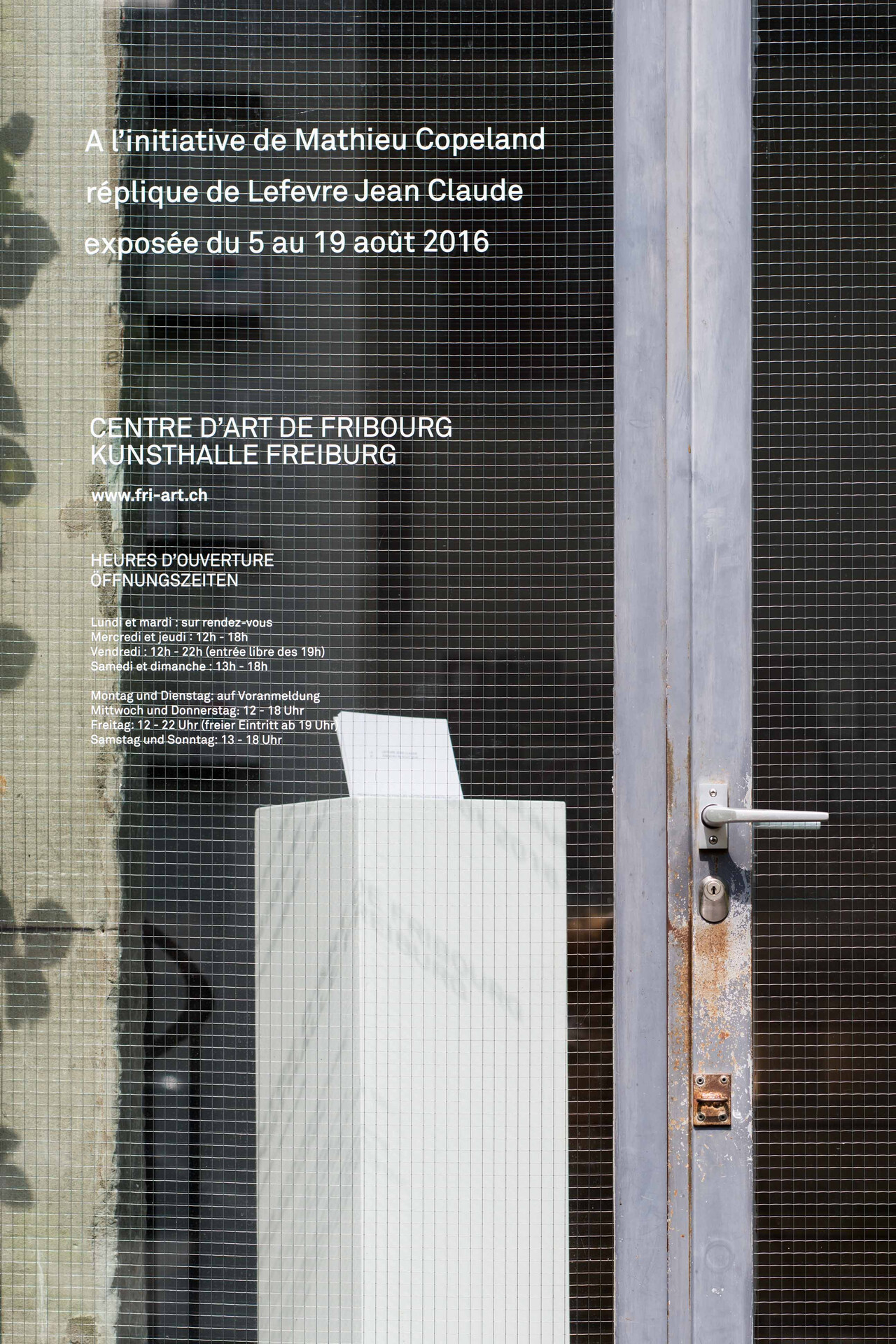 Une R&eacute;trospective d'expositions ferm&eacute;es image
