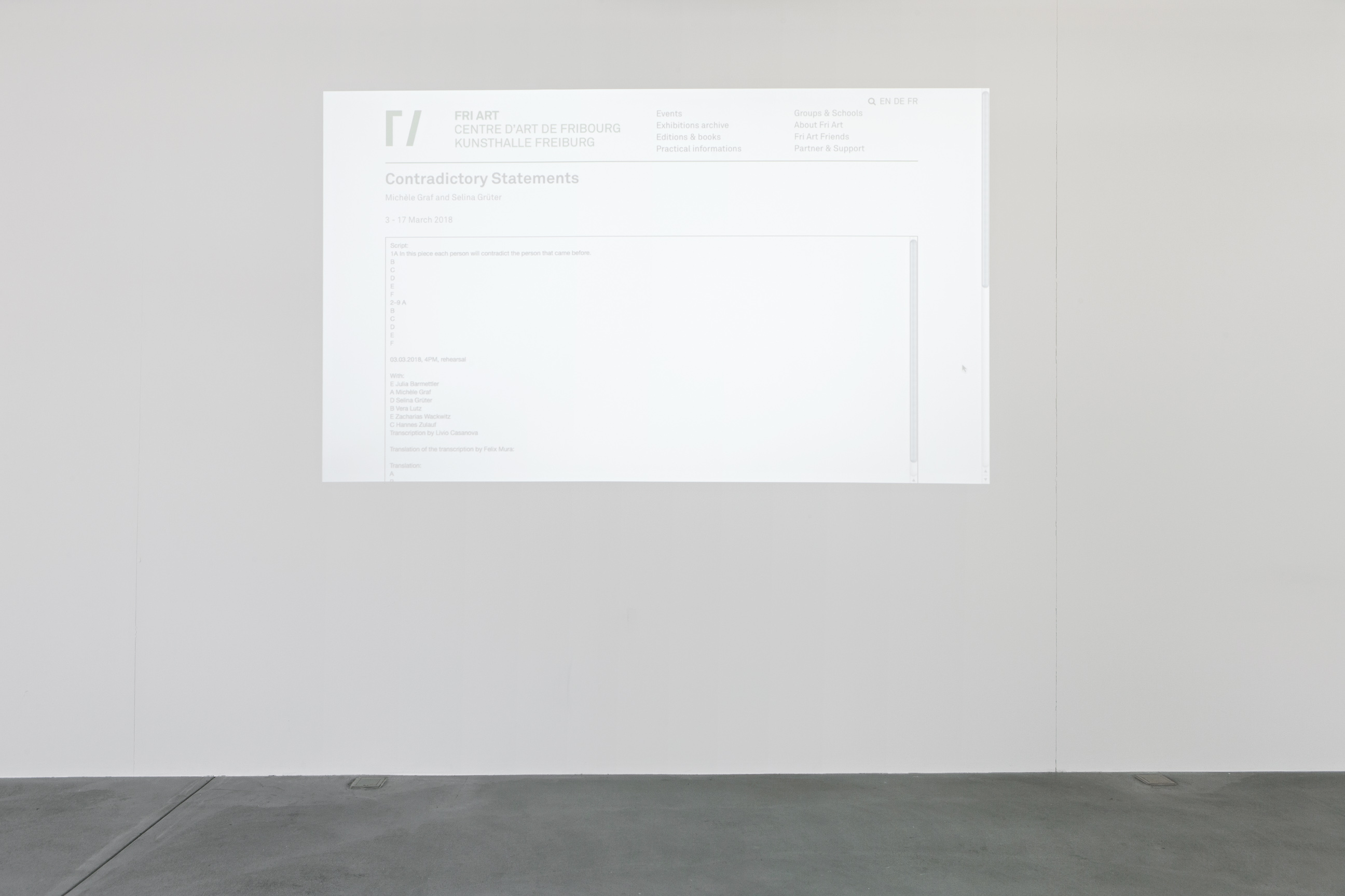 Contradictory Statements image