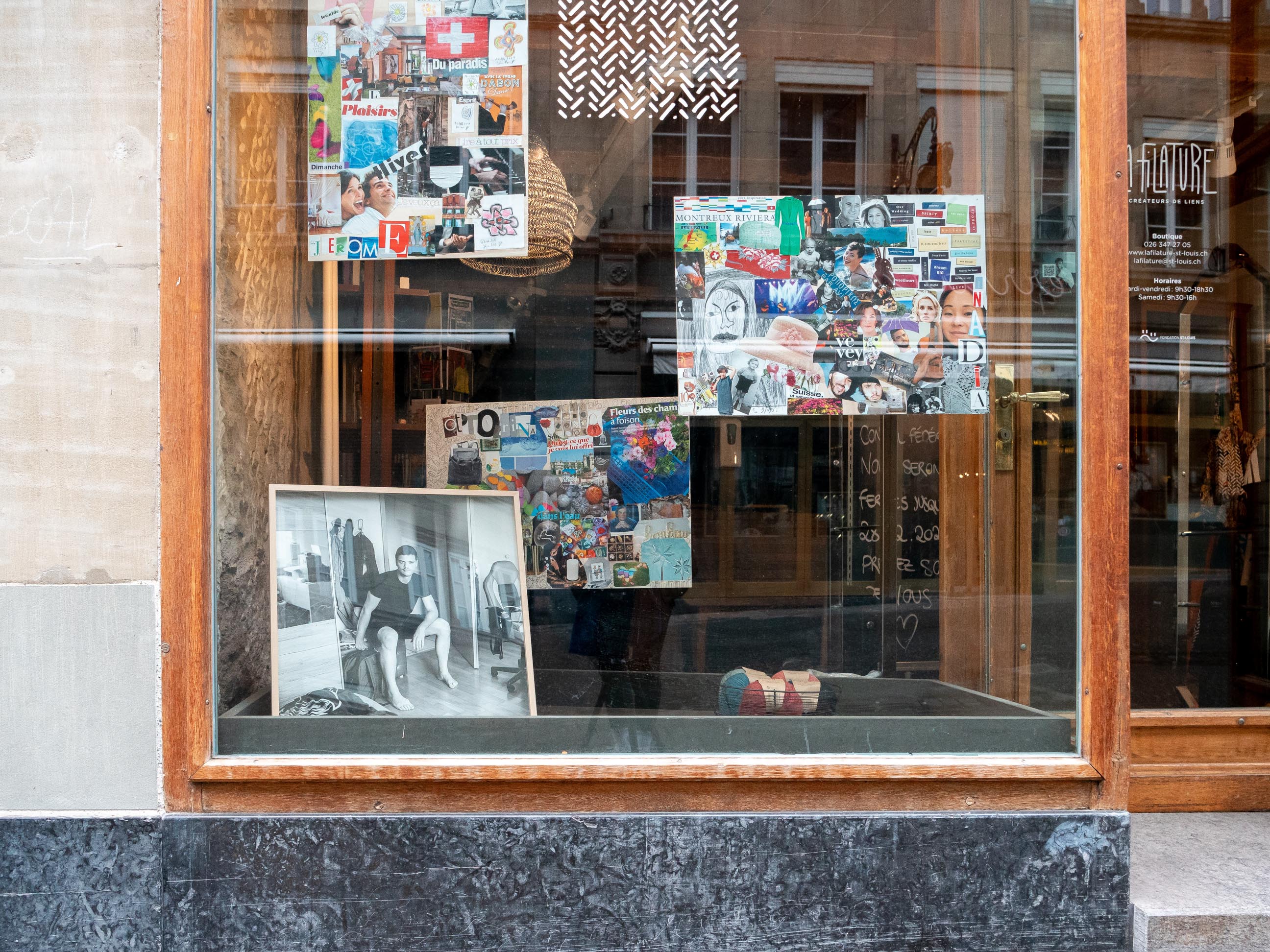 je te regarde et tu dis - Rue de Lausanne image