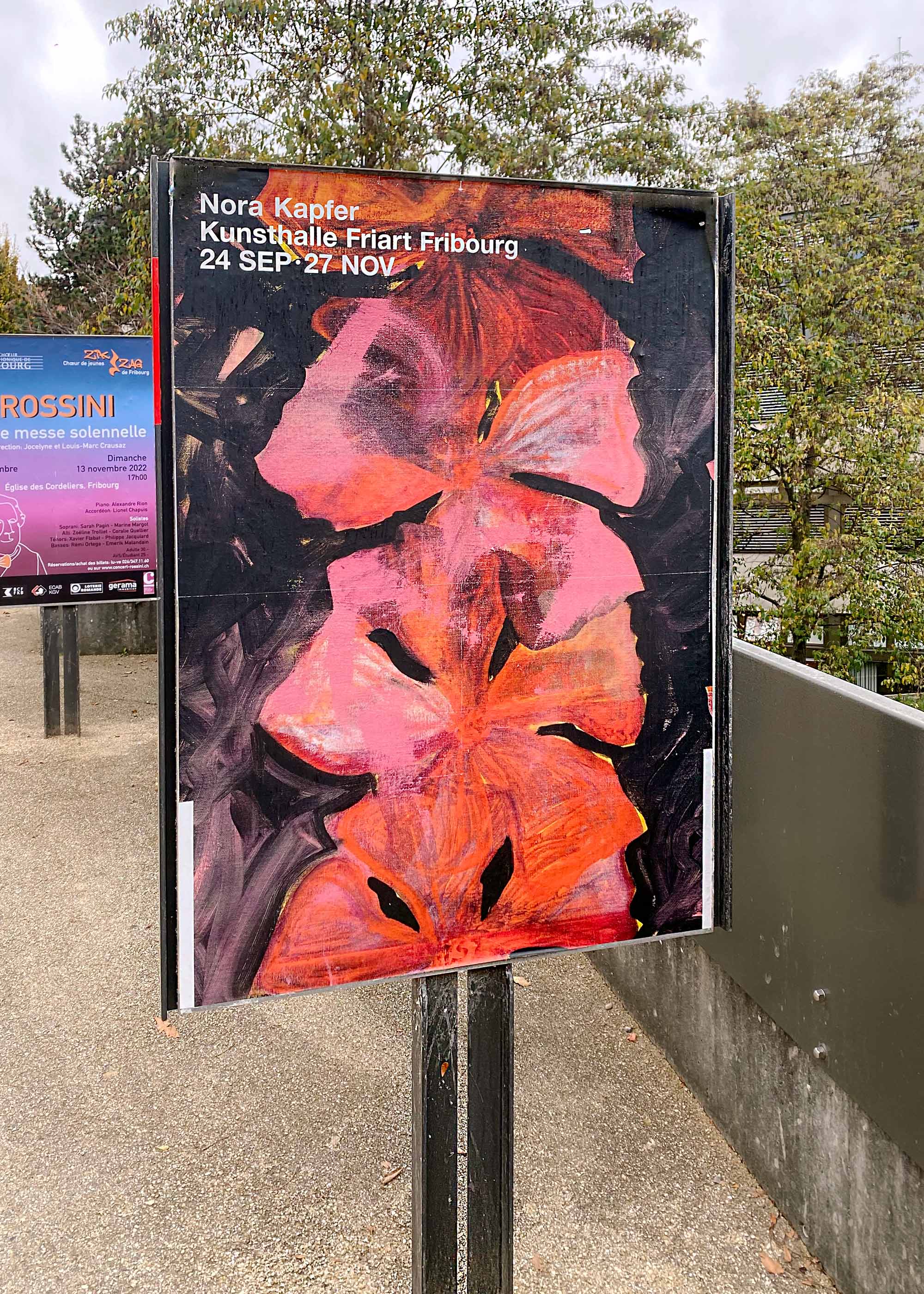 Affiche d’exposition Nora Kapfer image