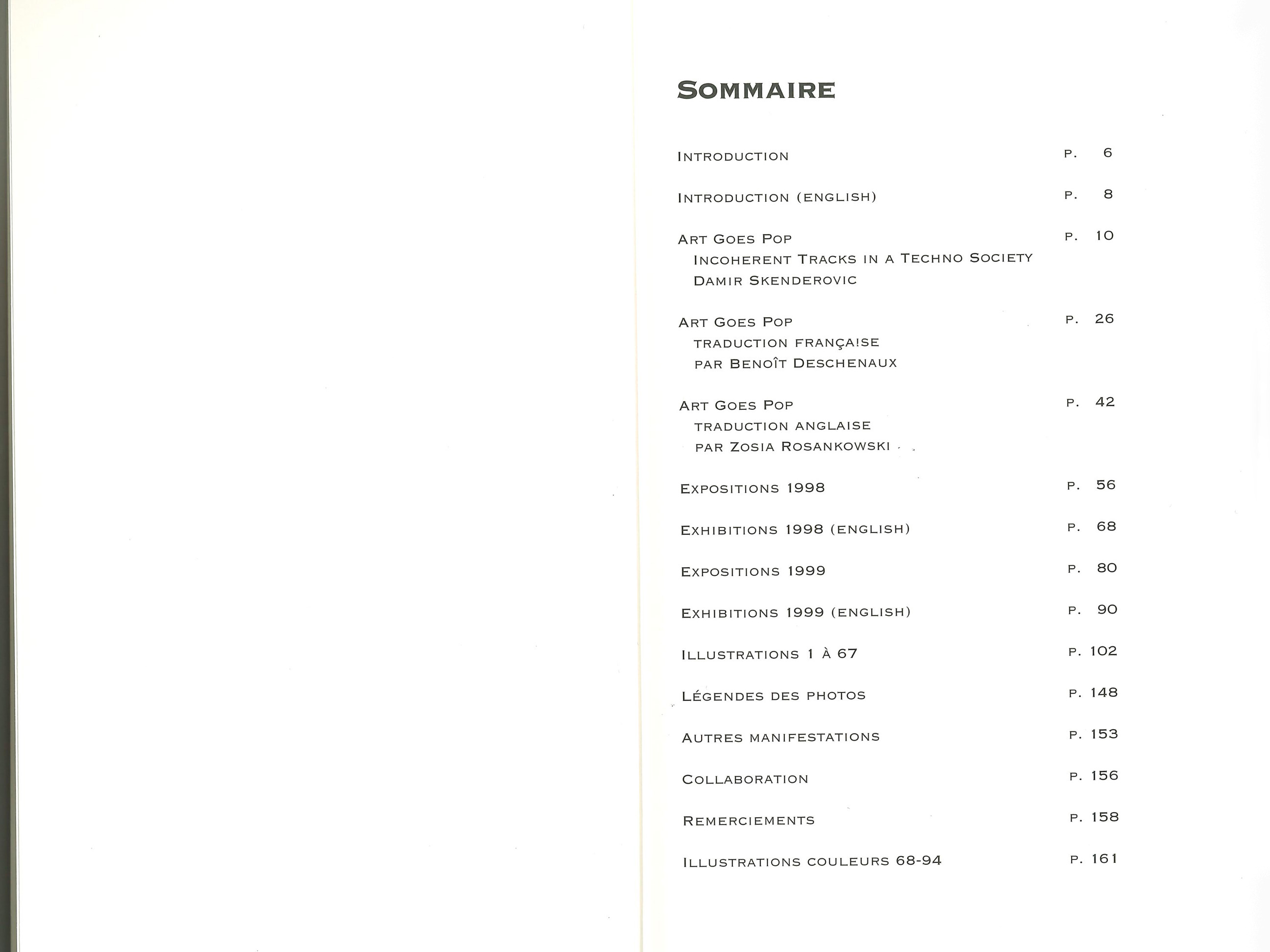 Centre d'Art Contemporain Fri-Art Kunsthalle 1998-1999 image