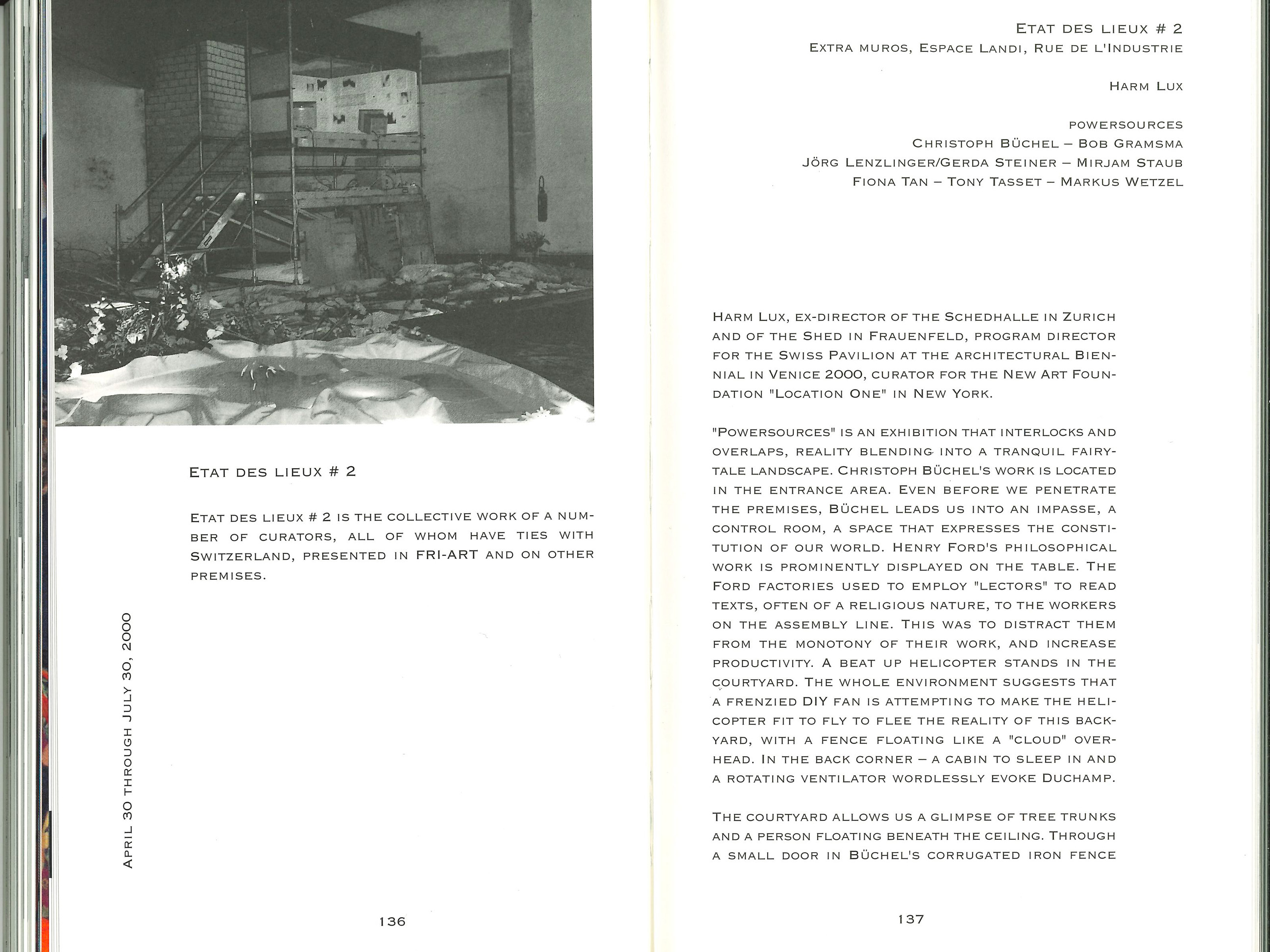 Centre d'Art Contemporain Fri-Art Kunsthalle 2000 image