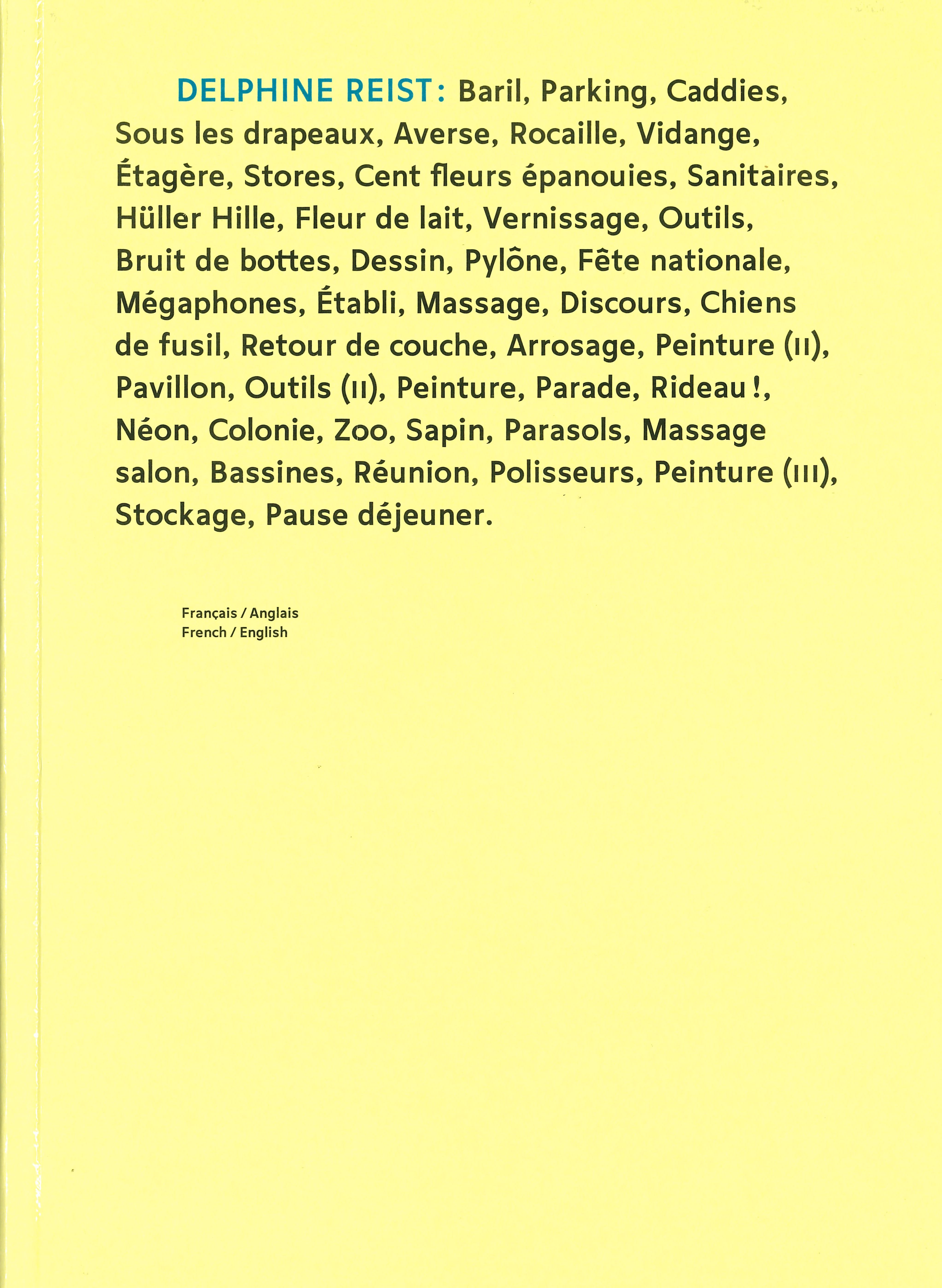 Delphine Reist Baril, Parking, Caddies… image