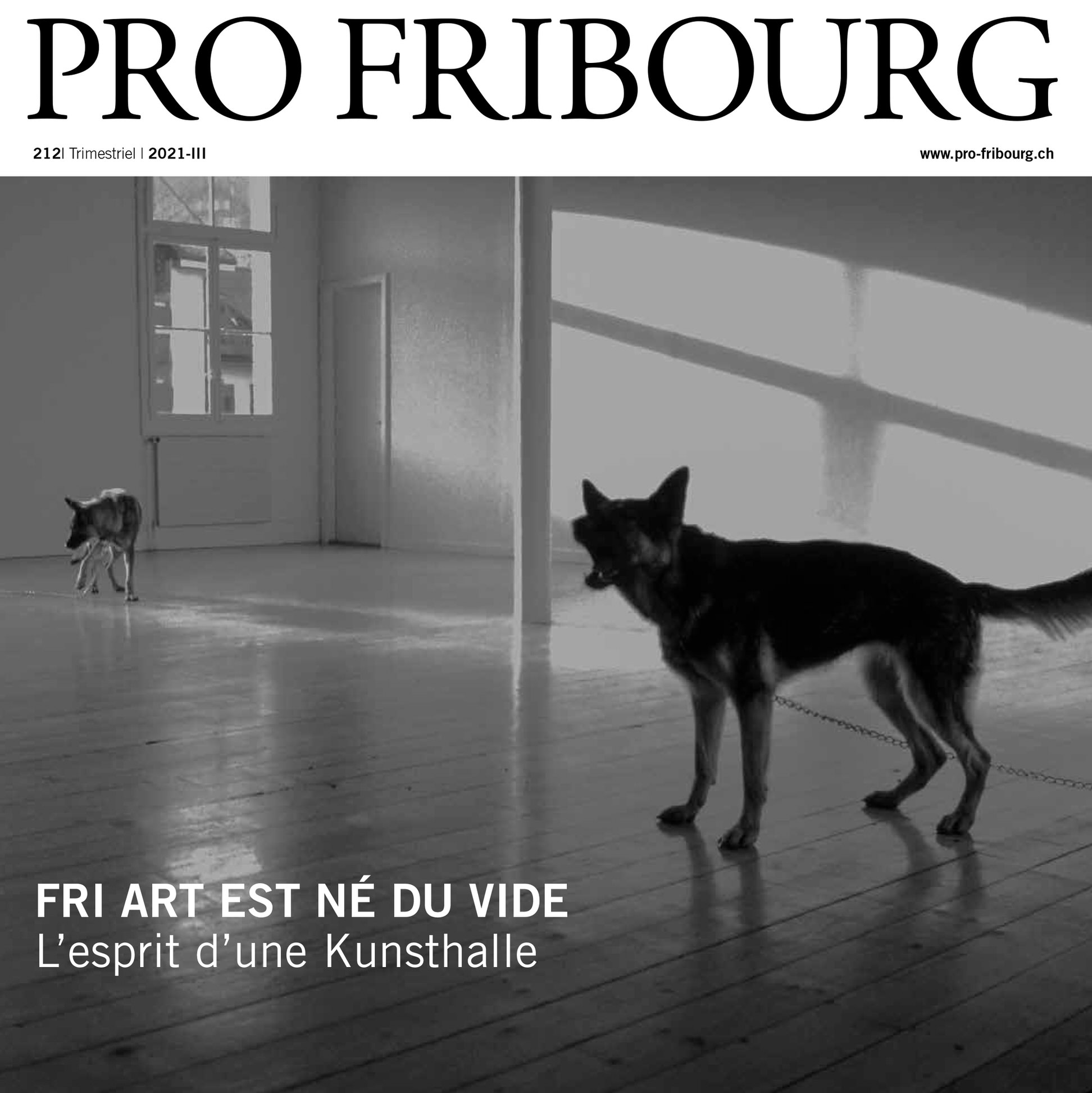 PRO FRIBOURG: Fri Art est né du vide. L'esprit d'une Kunsthalle image