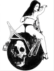 Steven Parrino, Exit/Dark Matter image