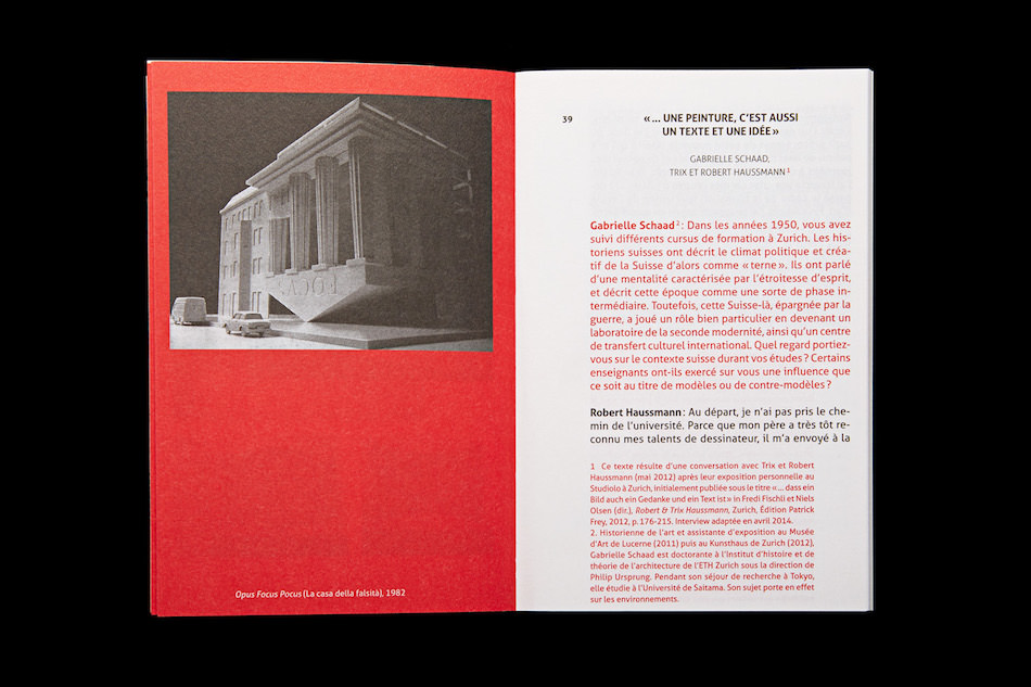 Trix & Robert Haussmann, Pour un maniérisme critique image